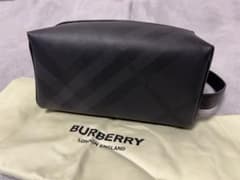 【美品】BURBERRY ロンドンチェック トラベルポーチのサムネイル