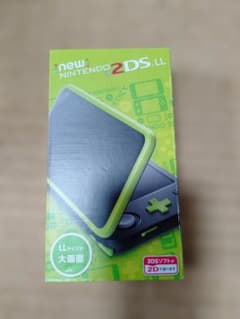 New Nintendo 2DS LL ブラック×ライム 本体のサムネイル