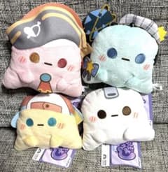 ホロライブ プロダクション もちぽよちゃんパスケース　ぬいぐるみ　4種セット　②
