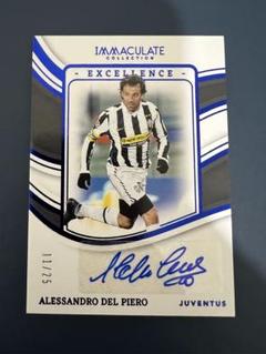 デルピエロ サインカード EPOCH Alessandro Del Piero 直筆サインカード /25 - メルカリ