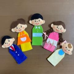 指人形　おはなしゆびさん　ハンドメイドのサムネイル