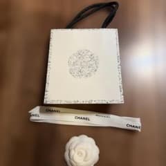 CHANEL ショップ袋 カメリア リボン セット - メルカリ