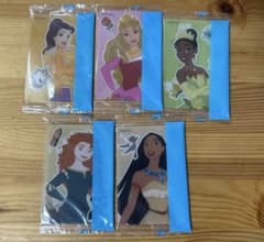 ディズニープリンセス カード 5枚セットのサムネイル