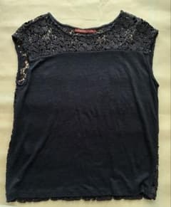COMPTOIR DES COTONNIERS ノースリーブ レース切替のサムネイル