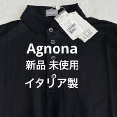 希少 新品 未使用 タグ付 アニオナ イタリア製 鹿の子ポロシャツ48 コットン 希少 新品 未使用 タグ付 アニオナ イタリア製 鹿の子ポロシャ48