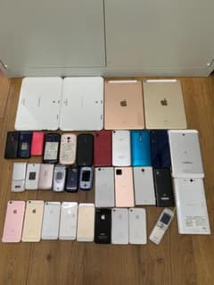 iPhone スマホ ガラケー タブレット ジャンク品 部品取り 35台まとめ