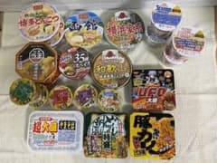 カップ麺、カップラーメン詰め合わせ21個のサムネイル