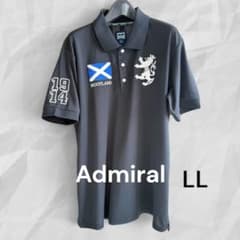 Admiral アドミラル ゴルフ 半袖ポロシャツ スコットランド メンズ LLのサムネイル