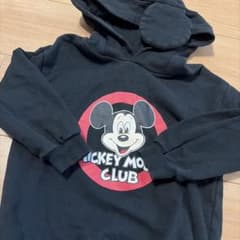MICKEY MOUSE CLUB 파커 블랙 110센치 리트시