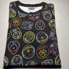 BT21 Tシャツ ブラック Mサイズのサムネイル