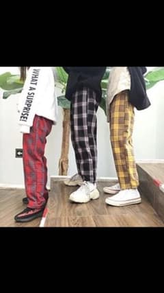 チェックズボン パンツのサムネイル