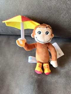 おさるのジョージ マスコット 雨の日