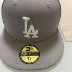 NEW ERA 59FIFTY LA キャップ 7 5/8 グレーのサムネイル