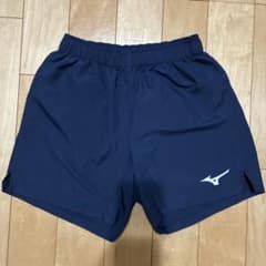 【美品】ミズノ MIZUNO スポーツパンツ ショートパンツ ネイビー Mサイズのサムネイル