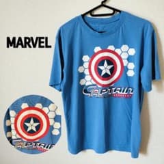 MARVEL 마블 캡틴 아메리카 T셔츠 프라이즈 세가