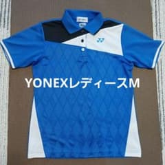 YONEX レディース ポロシャツ Mブルーのサムネイル
