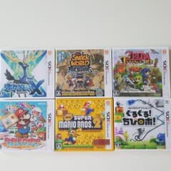 3DSソフト　6本まとめのサムネイル