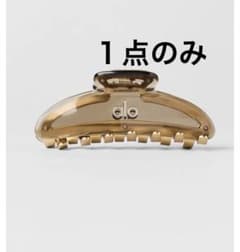 新作Acrylic Illusion Claw Clip Gravel/Gold 新作Acrylic Illusion Claw Clip Gravel/Gold - メルカリ