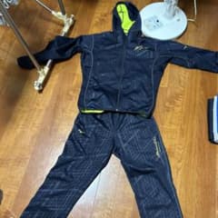 た*ー様 Mizuno ジャージ ブラック/グリーンのサムネイル