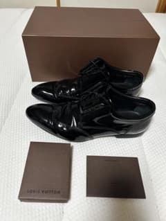 美品ルイヴィトン　エナメルパテントキャップトゥシューズFD0180 美品ルイヴィトン エナメルパテントキャップトゥシューズFD0180 - メルカリ