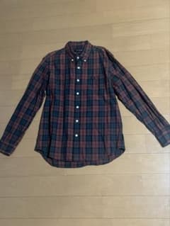 FRED PERRY チェック柄 長袖シャツ Mのサムネイル