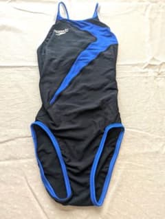 speedo スポーツ用水着 黒/青 ENDURANCE Sサイズ - メルカリ