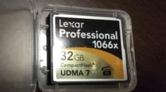 Lexar Professional コンパクトフラッシュ 32GBのサムネイル