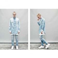 stampd'la クラッシュデニムシャツのサムネイル