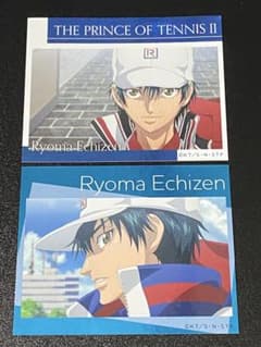 【テニプリ】新テニスの王子様 フォト風 メタルステッカー 身支度 リョーマ①