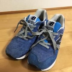 gravis_uwさん専用 New Balance1400 ブルー 8インチのサムネイル