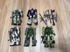 ガンプラ MG 1/100 ザク5体 ジャンクセット - メルカリ