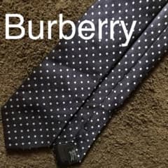 高級シルク　美品【Burberry】 ブランドネクタイ　バーバリー br26のサムネイル