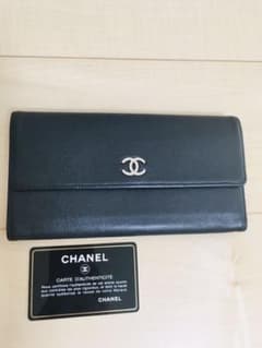 シャネル 長財布 ブラック　CHANELのサムネイル