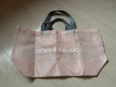 DEAN & DELUCA メッシュトートバッグ ピンクのサムネイル