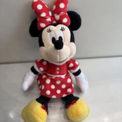 ディズニー ミニーマウス ぬいぐるみ マスコット美品のサムネイル