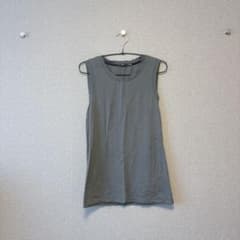 UNIQLO +J スーピマコットンT グレー ノースリーブ Mのサムネイル