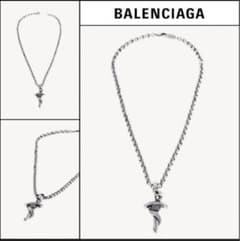 N*】様 BALENCIAGA ダガー スネーク ネックレス BALENCIAGA ダガー スネーク ネックレス バレンシアガ - メルカリ
