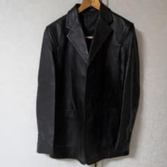 COMME CA COLLECTION レザージャケット ブラックのサムネイル