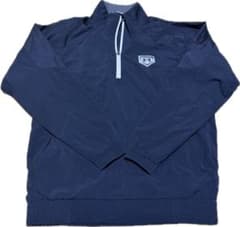 Under Armour 野球用 ハーフジップ ジャケット ネイビーのサムネイル