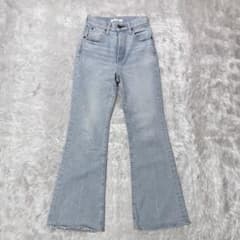 moussy MVS FLARE フレアデニムパンツ w24 ライトブルーのサムネイル