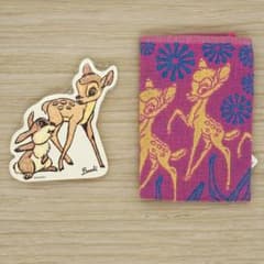 ディズニー 未使用 バンビ メモ帳 ガーゼタオルハンカチ ハンドタオルのサムネイル