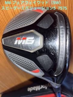 【最終値下げ】テーラーメイド M6 フェアウェイウッド 5W 18度 レア 希少のサムネイル