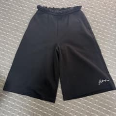 黒 ハーフパンツ 160cm ウエストフリルのサムネイル