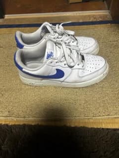 NIKE AIR FORCE 1 ホワイト×ブルーのサムネイル