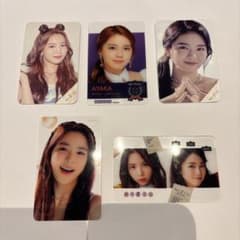 NiziU アイドルトレーディングカード 5枚セット