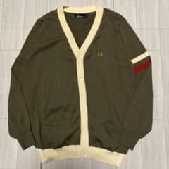 定価:17,600円 FRED PERRY ヒットユニオン製 ニットカーディガン 