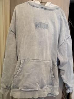 KITH 貴重XLサイズ フード付きスウェットパーカー 刺繍ロゴのサムネイル
