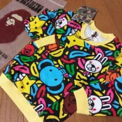 エイプ★新品総柄トレーナー90のサムネイル
