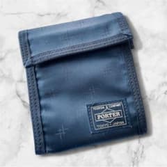 Jenny様✨PORTER二つ折り財布　ナイロンウォレット　ネイビーのサムネイル