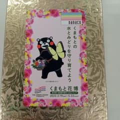 熊本県　くまモンnanacoカードのサムネイル